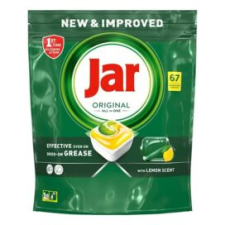 Jar Mosogatógép tabletta JAR Original Lemon 67 darab/doboz tisztító- és takarítószer, higiénia