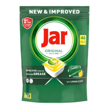 Jar Original All in One mosogatógép tabletta Lemon 46db tisztító- és takarítószer, higiénia