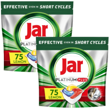 Jar Platinum Plus All In One Lemon Mosogatógép kapszula 2x75db tisztító- és takarítószer, higiénia