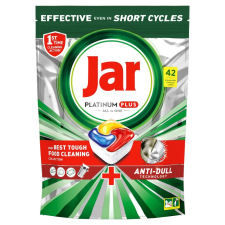 Jar Platinum Plus All In One Lemon Mosogatógép kapszula 42db tisztító- és takarítószer, higiénia