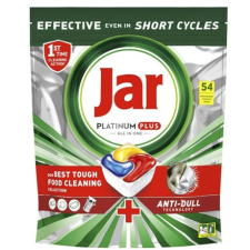 Jar PLATINUM PLUS ALL IN ONE mosogatógép kapszula 54db tisztító- és takarítószer, higiénia