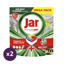 Jar Platinum Plus Lemon All In One mosogatókapszula (204 db) tisztító- és takarítószer, higiénia