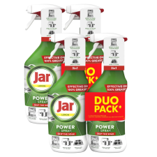 Jar Power Zsíroldó spray Citrom 4x500ml tisztító- és takarítószer, higiénia