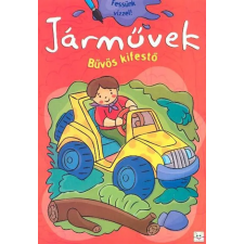  - Járművek - Bűvös kifestő gyermek- és ifjúsági könyv