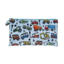  Járművek lapos tolltartó / neszesszer - 12x10 cm -  Little Star Vehicles tolltartó