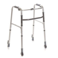  Járókeret 2 kerékkel + önfékezővel gyógyászati segédeszköz