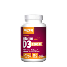 Jarrow Formulas D3-vitamin 2500 NE (100 Lágykapszula) vitamin és táplálékkiegészítő