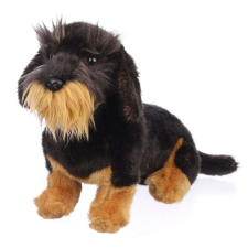 Jasper - plüss drótszőrű törpe tacskó - 31cm plüssfigura