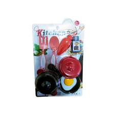  Játék edénykészlet többféle színben BZ5404 konyhakészlet