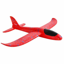Játék hungarocell repülőgép piros 47 cm helikopter és repülő