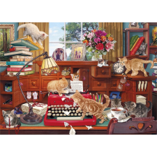 Játék írói szenvedés puzzle 1000 darabos puzzle, kirakós