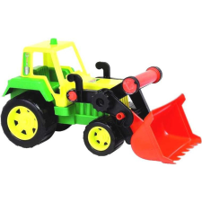 Játék traktor markolóval - többféle autópálya és játékautó