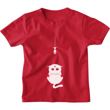  Játékos Cica - Gyerek Póló gyerek póló