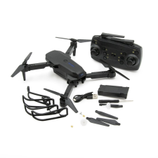 Játékos Kamerás mini drón WiFi-vel, hordozható tárolóval, fekete drón