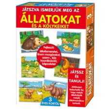 Játszva ismerjük meg oktató puzzle - többféle társasjáték