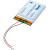 Jauch Quartz LP503759JU Speciális akku Prizmatikus Kábel LiPo 3.7 V 1350 mAh (247568)