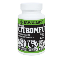  JAVALLAT Citromfű Orvosi kapszula 60 db vitamin és táplálékkiegészítő