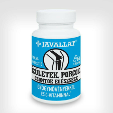 Javallat ÍZÜLETEK, PORCOK, CSONTOK EGÉSZSÉGE - 60 db étrend-kiegészítő gyógynövénykapszula vitamin és táplálékkiegészítő