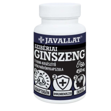  JAVALLAT Szibériai ginszeng kapszula - 60db vitamin és táplálékkiegészítő