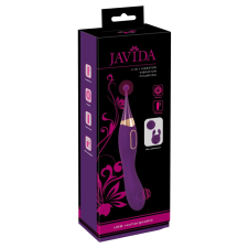  Javida - 2in1 akkus csiklóizgató és vibrátor (lila) vibrátorok