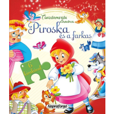  Javier Inaraja: Tündérmesék kirakóval - Piroska és a farkas gyermek- és ifjúsági könyv