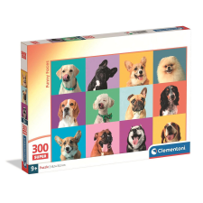 Javoli Állatos Funny Faces 300 db-os puzzle Clementoni puzzle, kirakós