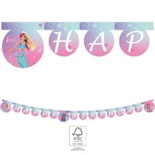 Javoli Barbie Fantasy Happy Birthday felirat FSC 2 m party kellék