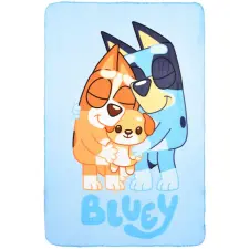 Javoli Bluey Snuggle Time polár takaró 100x150cm babaágynemű, babapléd