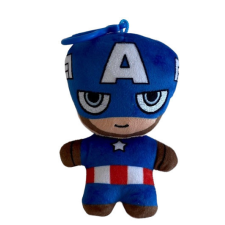 Javoli Bosszúállók Captain America 2D plüss figura akasztóval 13 cm játékfigura