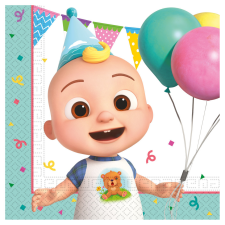 Javoli CoComelon Birthday szalvéta 20 db-os 33x33 cm FSC party kellék
