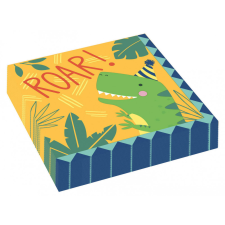 Javoli Dinoszaurusz Dino-Mate szalvéta 16 db-os 33x33 cm party kellék