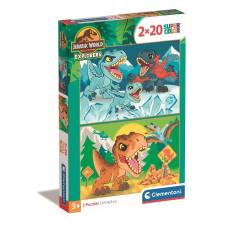 Javoli Dinoszaurusz Explorers 2x20 db-os puzzle Clementoni puzzle, kirakós