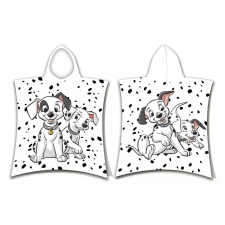 Javoli Disney 101 Kiskutya strand törölköző, poncsó, 50x115cm lakástextília