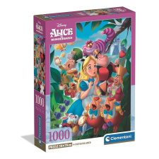 Javoli Disney Alice Csodaországban 1000 db-os Compact puzzle Clementoni puzzle, kirakós