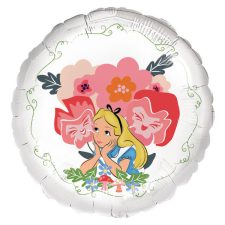 Javoli Disney Alice Csodaországban Flowers fólia lufi 43 cm party kellék