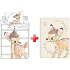 Javoli Disney Bambi Little One gyerek ágyneműhuzat és polár takaró szett lakástextília