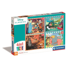 Javoli Disney Classics 4 az 1-ben puzzle Clementoni puzzle, kirakós