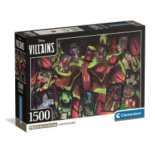 Javoli Disney Gonoszok Cards 1500 db-os Compact puzzle Clementoni puzzle, kirakós