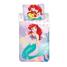 Javoli Disney Hercegnők Ariel Pink ágyneműhuzat 140×200cm, 70×90 cm lakástextília