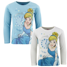 Javoli Disney Hercegnők Cinderella gyerek hosszú póló, felső 3 - 8 év / 98 - 128 cm