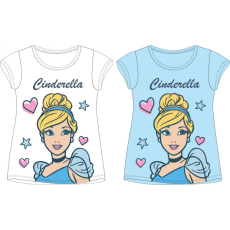 Javoli Disney Hercegnők Cinderella gyerek rövid póló, felső 3 - 8 év / 98 - 128 cm