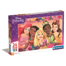 Javoli Disney Hercegnők Flower Frame 24 db-os maxi puzzle Clementoni puzzle, kirakós