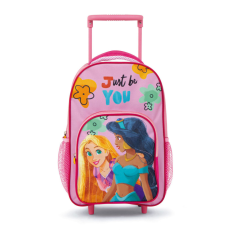 Javoli Disney Hercegnők Just You gurulós ovis hátizsák, táska 36 cm