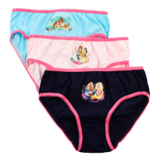 Javoli Disney Hercegnők Summer gyerek fehérnemű, bugyi 3 darab/csomag 3 - 8 év / 98 - 128 cm