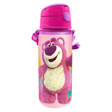 Javoli Disney Játékháború Lotso alumínium szívószálas kulacs akasztóval 600 ml babaétkészlet