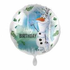 Javoli Disney Jégvarázs Olaf Happy Birthday fólia lufi 43 cm party kellék