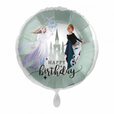 Javoli Disney Jégvarázs Pastel Happy Birthday fólia lufi 43 cm party kellék