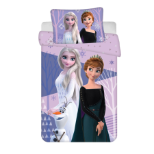 Javoli Disney Jégvarázs Purple gyerek ágyneműhuzat 100×135 cm, 40×60 cm lakástextília