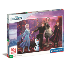 Javoli Disney Jégvarázs Singing 104 db-os puzzle Clementoni puzzle, kirakós
