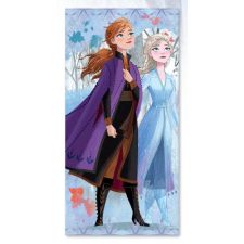Javoli Disney Jégvarázs Sisters fürdőlepedő, strand törölköző 70x137 cm (Fast Dry) lakástextília